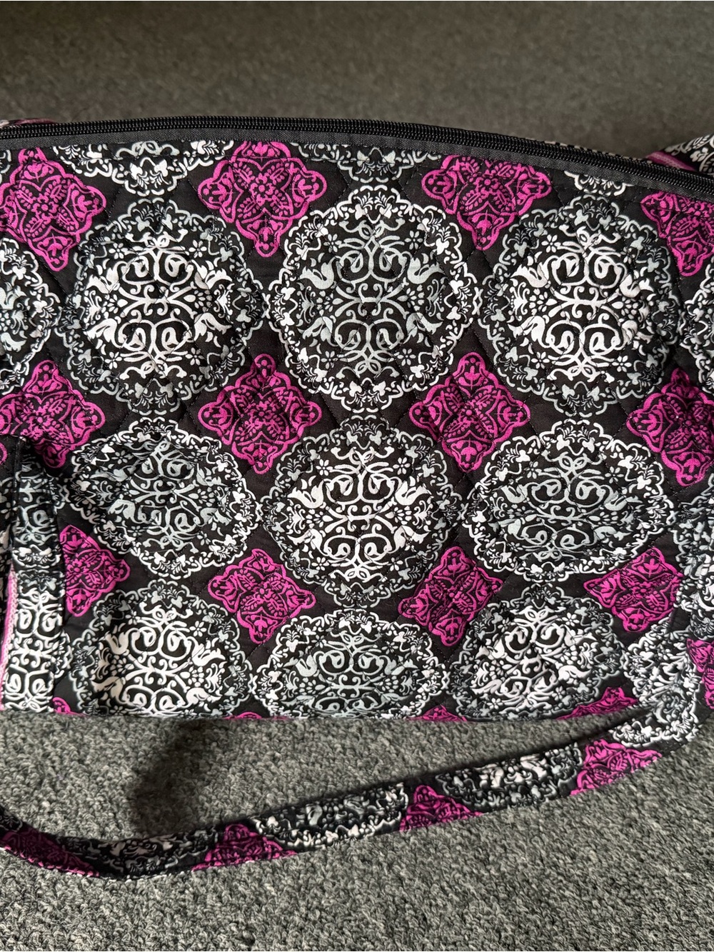 Quilted Duffel Bag
